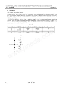 S-1132B55-I6T2G Datasheet Pagina 14