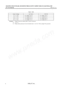 S-1133B60-U5T2U Datasheet Page 6