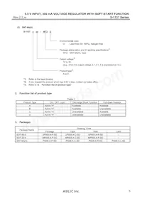 S-1137D35-U5T1U Datasheet Page 5