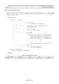 S-1142C35H-E6T2U Datasheet Pagina 3