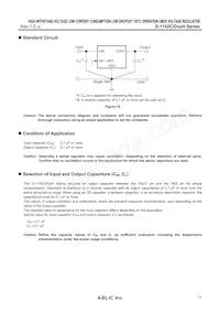 S-1142C35H-E6T2U Datasheet Pagina 11