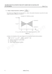 S-1155B50-U5T1U Datasheet Page 12