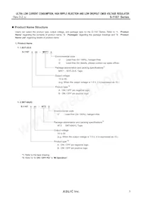 S-1167B55-I6T2G Datasheet Page 3