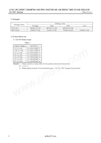 S-1167B55-I6T2G Datasheet Page 4