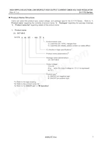 S-1170B55PD-OUOTFG Datasheet Page 3