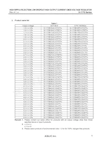 S-1170B55PD-OUOTFG Datasheet Page 5