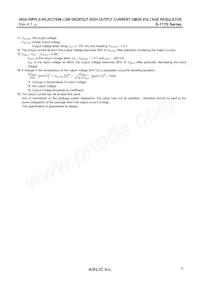 S-1170B55PD-OUOTFG Datasheet Pagina 9