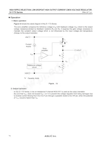 S-1170B55PD-OUOTFG Datasheet Pagina 14