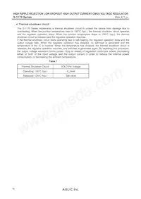 S-1170B55PD-OUOTFG Datasheet Pagina 16