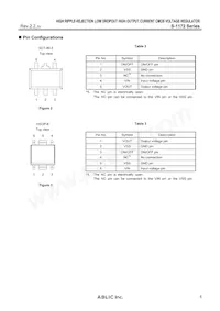 S-1172B50-U5T1G Datasheet Pagina 5