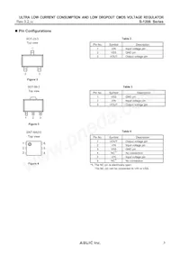 S-1206B52-U3T1U Datasheet Pagina 5