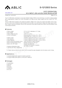 S-1212B80-U5T1U Datasheet Cover