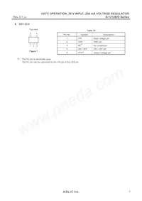 S-1212B80-U5T1U Datasheet Pagina 7