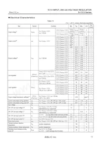 S-1313D35-N4T1U3 Datasheet Page 13