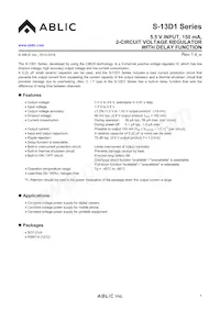 S-13D1D2J2J-M6T1U3 Datasheet Copertura