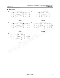 S-814A60AUC-BDYT2G Datasheet Pagina 9