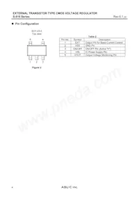 S-816A34AMC-BAIT2G Datasheet Pagina 4