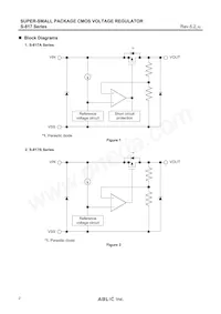 S-817B60AY-B-G Datasheet Pagina 2