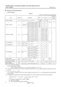 S-817B60AY-B-G Datasheet Pagina 10