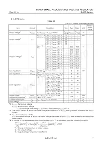 S-817B60AY-B-G Datasheet Pagina 11