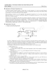 S-817B60AY-B-G Datasheet Pagina 16