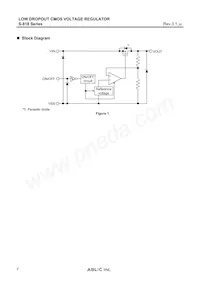 S-818A40AUC-BGUT2U Datasheet Pagina 2