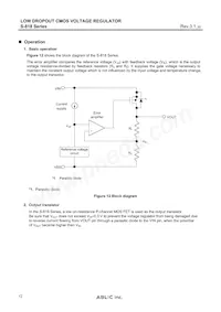 S-818A40AUC-BGUT2U Datasheet Page 12