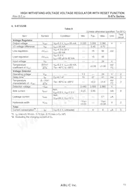 S-875294CUP-AHCT2U Datasheet Page 13