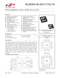 SI3019-F-KS Datasheet Copertura