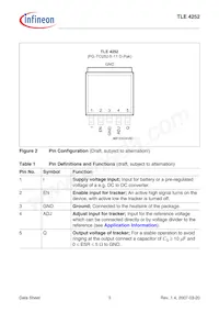 TLE4252DNTMA1 Datasheet Pagina 3