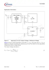 TLE4252DNTMA1 Datasheet Pagina 8