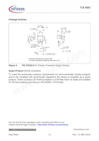 TLE4252DNTMA1 Datasheet Pagina 10