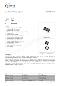 TLE72792GV26XUMA1 Datasheet Pagina 2