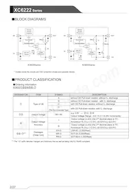 XC6222D501PR-G Datasheet Page 2