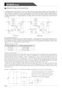 XC6222D501PR-G Datasheet Pagina 8