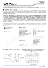 XC6230H001QR-G Datasheet Copertura