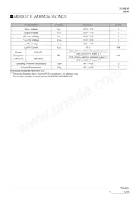 XC6230H001QR-G Datasheet Pagina 5