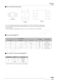 XC6702DJ01QR-G數據表 頁面 3