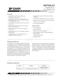XRT59L91IDTR-F Datasheet Cover