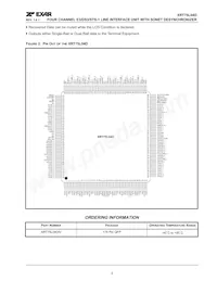 XRT75L04DIVTR-F Datasheet Pagina 3