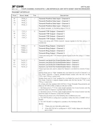 XRT75L04DIVTR-F Datenblatt Seite 9