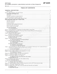 XRT75L06IB-F Datasheet Pagina 4