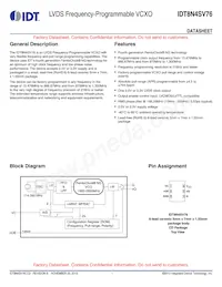 8N4SV76LC-0185CDI8 Datasheet Cover