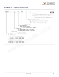 A3PE600-1PQG208 Datasheet Pagina 3