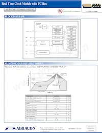 AB-RTCMC-32.768KHZ-AIGZ-S7-T Datasheet Pagina 6