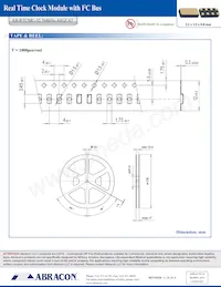 AB-RTCMC-32.768KHZ-AIGZ-S7-T Datasheet Pagina 7