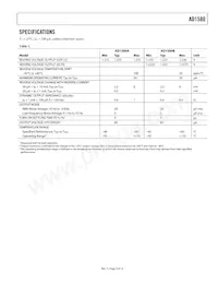 AD1580ARTZ-REEL Datasheet Page 3