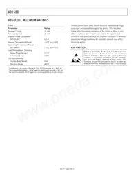 AD1580ARTZ-REEL Datasheet Page 4