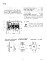 AD640JP-REEL7 Datasheet Pagina 4