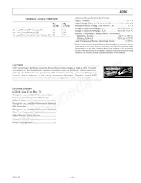 AD641AP-REEL7 Datasheet Page 3
